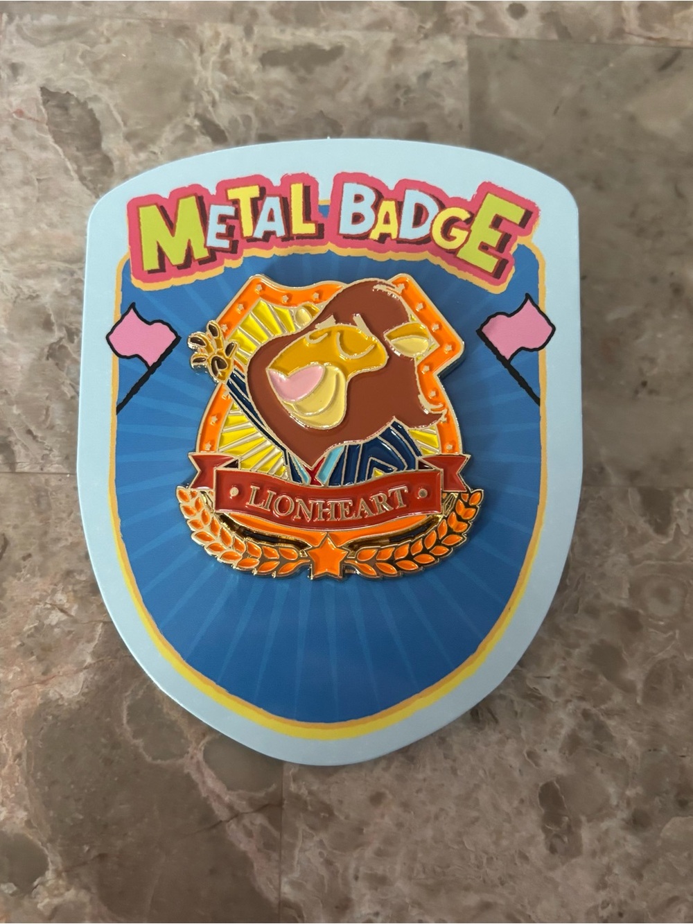 Zootopia Lionheart Disney Pin by Miniso